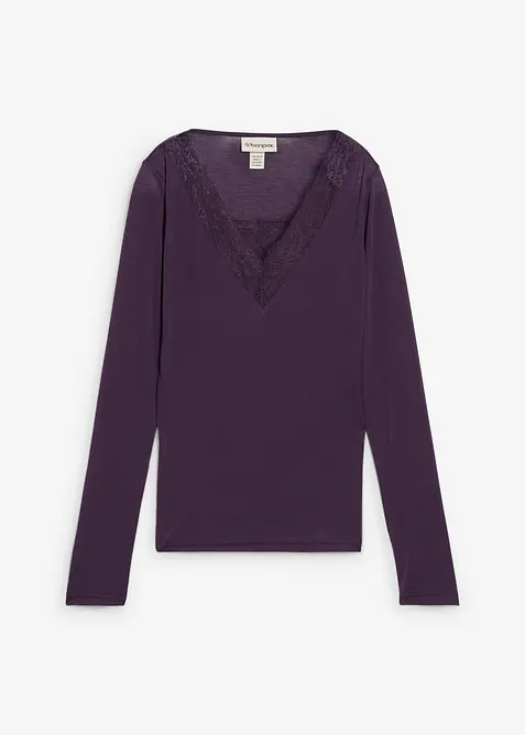 Shirt met wol, bonprix