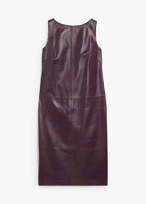 Leren jurk van nappaleer, bonprix