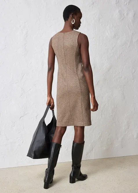 Kokerjurk met wol, bonprix