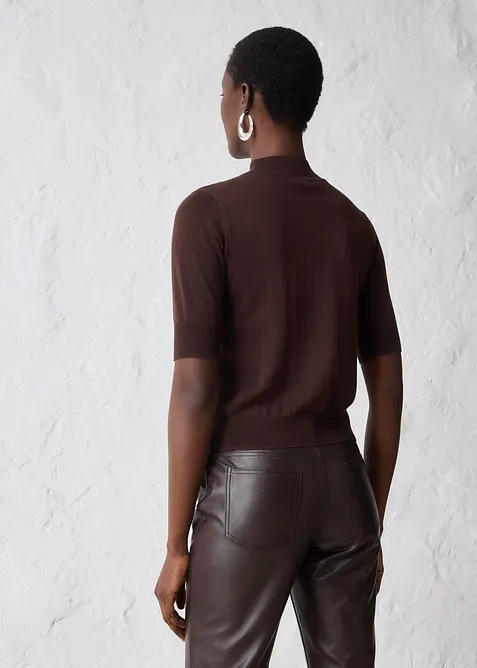 Coltrui van zachte wolmix, bonprix