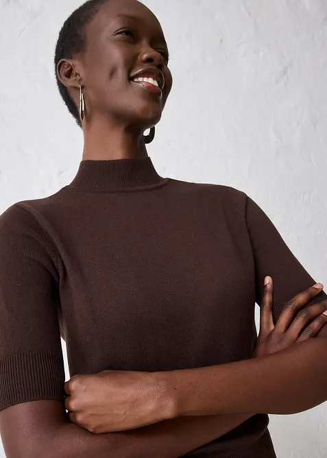 Coltrui van zachte wolmix, bonprix