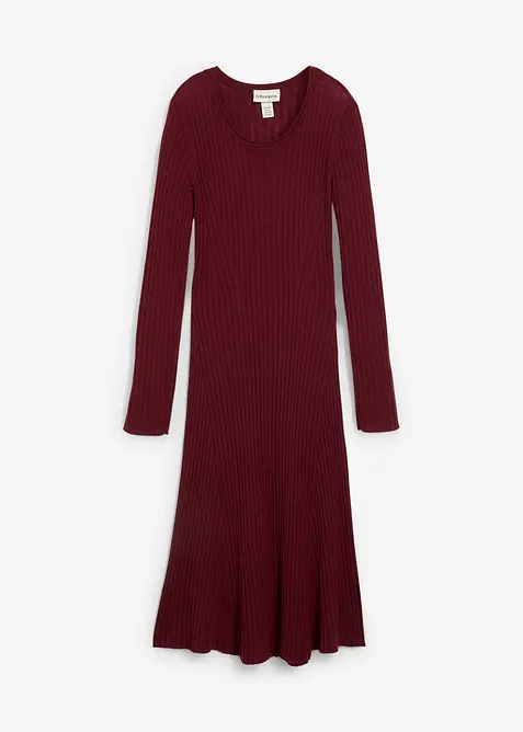 Gebreide jurk van merinowol, bonprix
