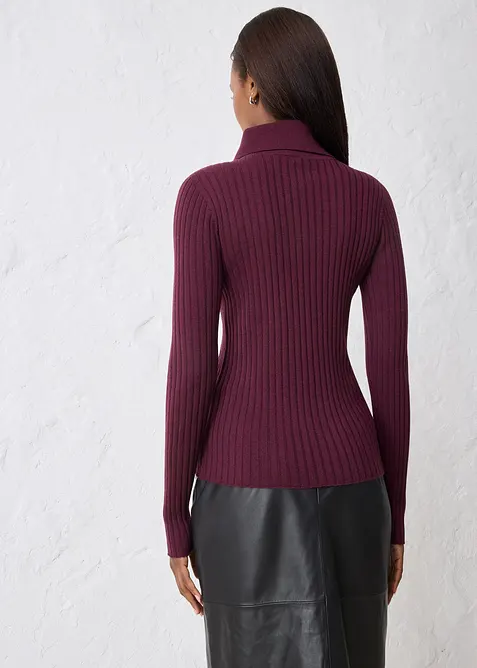 Fijngebreide trui van merinowol, bonprix