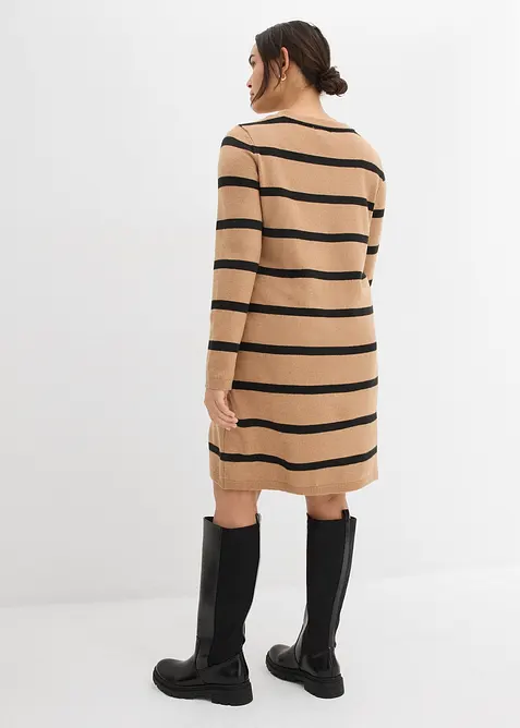 Accentuerende gebreide jurk, bonprix