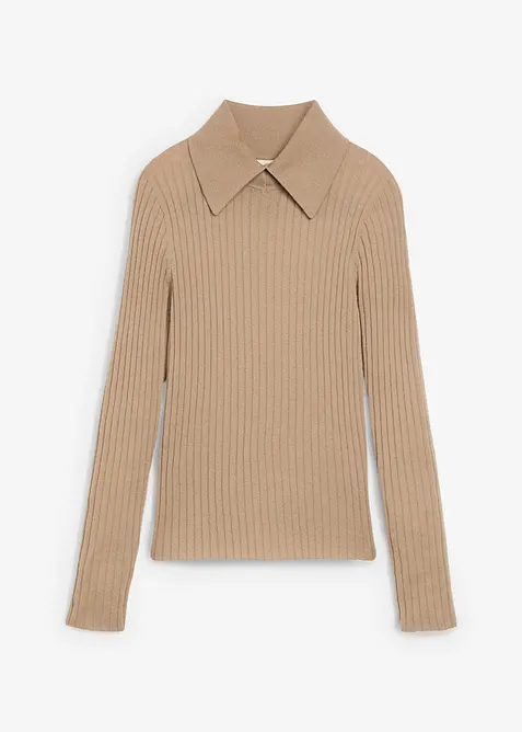 Fijngebreide trui van merinowol, bonprix