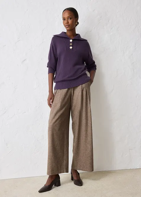 Schipperstrui van merinowol, bonprix