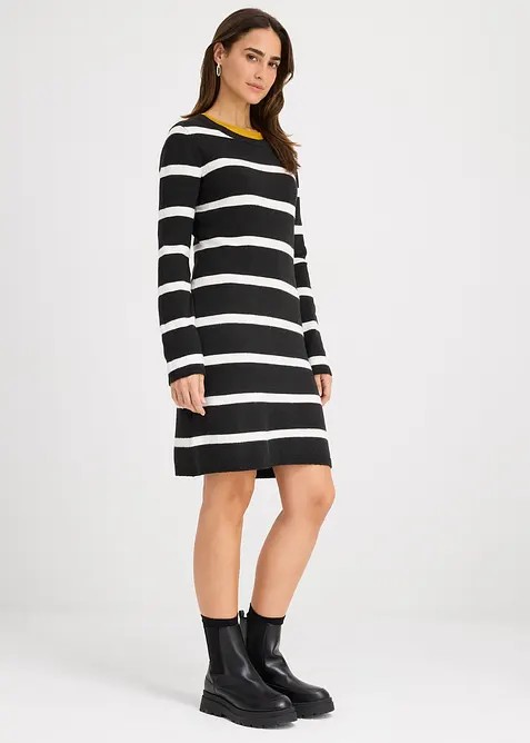 Accentuerende gebreide jurk, bonprix