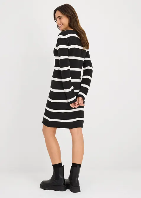 Accentuerende gebreide jurk, bonprix