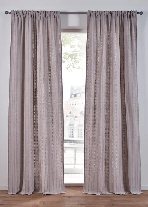 Gordijn van biologisch katoen (1 stuk), bonprix