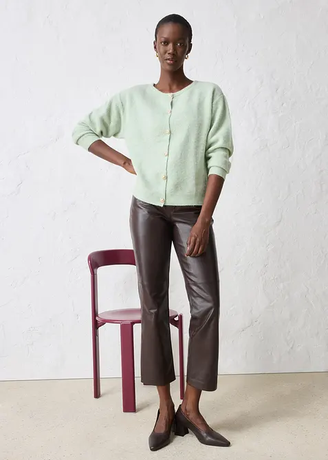 Vest van een warme alpacamix, bonprix