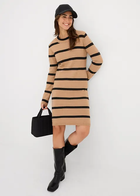 Accentuerende gebreide jurk, bonprix