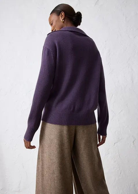 Schipperstrui van merinowol, bonprix