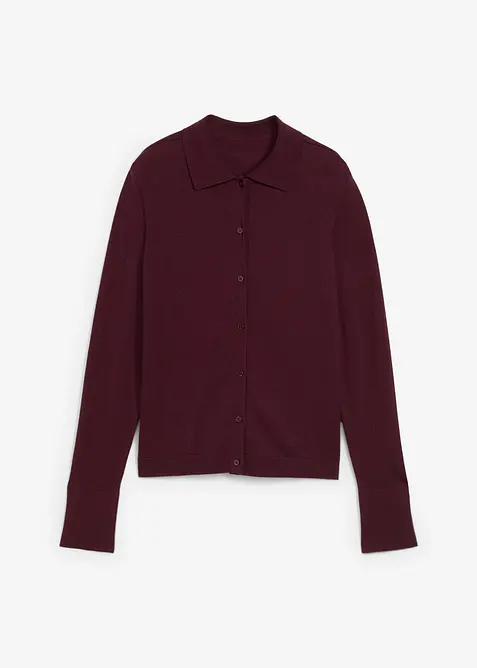 Fijn gebreide trui van een zachte wolmix, bonprix