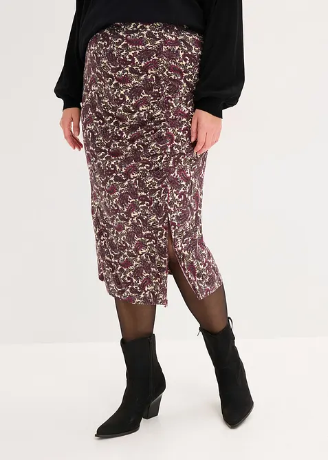 Jersey rok van soepele viscose mix, bonprix