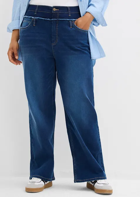 Straight jeans high waist, bonprix