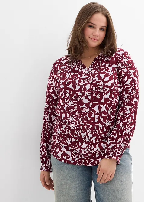 Tuniekblouse van soepele viscose, bonprix