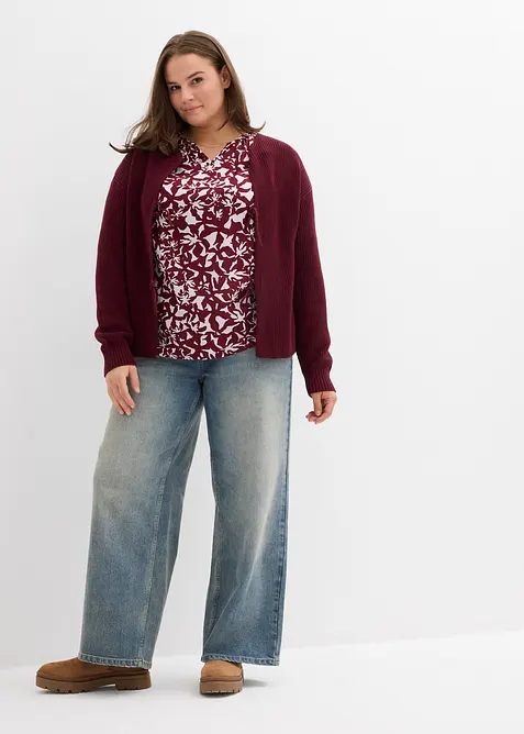 Tuniekblouse van soepele viscose, bonprix