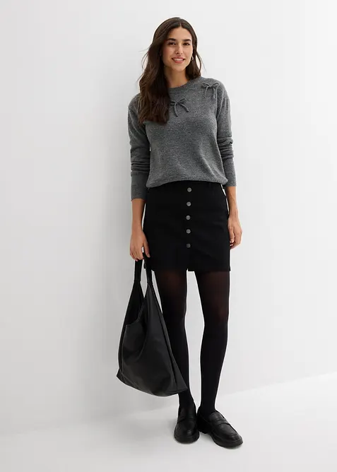 Trui met strikjes, bonprix