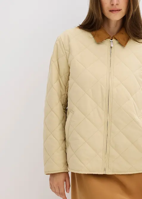 Jas met ruitjesquilt, bonprix