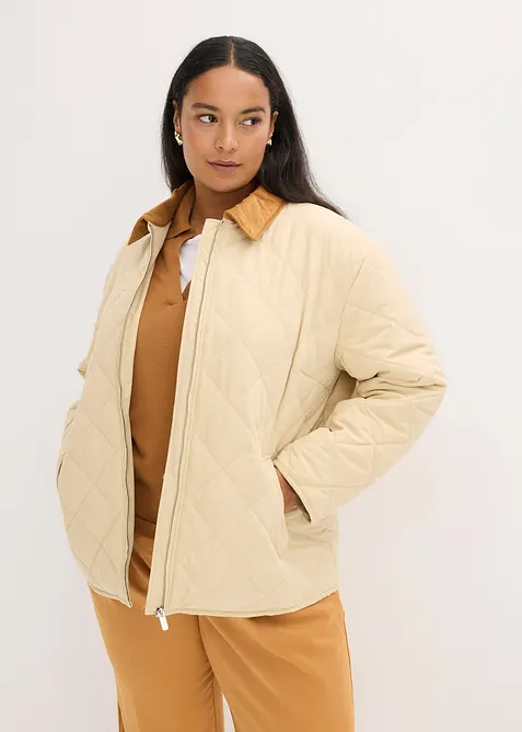 Jas met ruitjesquilt, bonprix