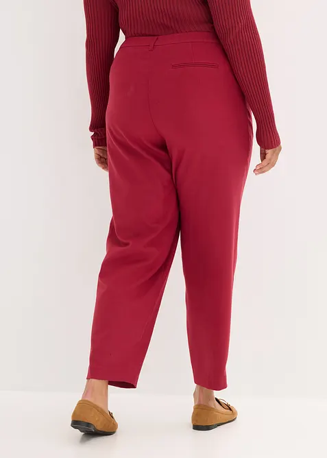 Stoffen broek in barrel fit, bonprix