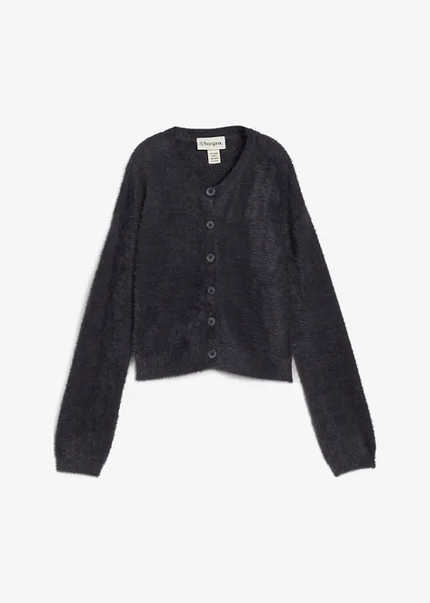 Vest van een verengaren-viscosemix, bonprix