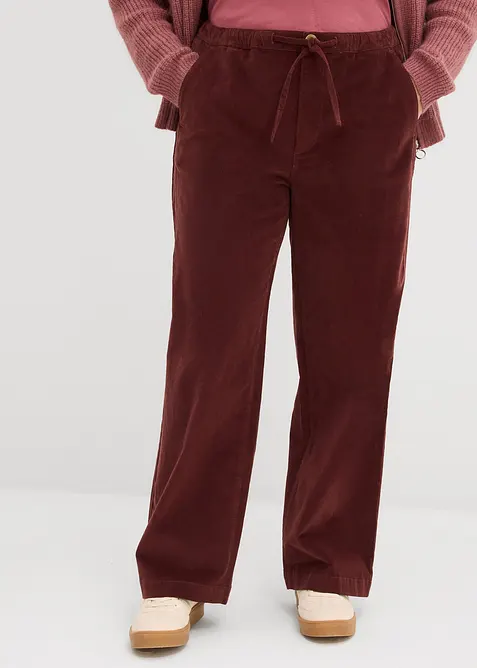 Corduroy broek in een katoenmix, bonprix