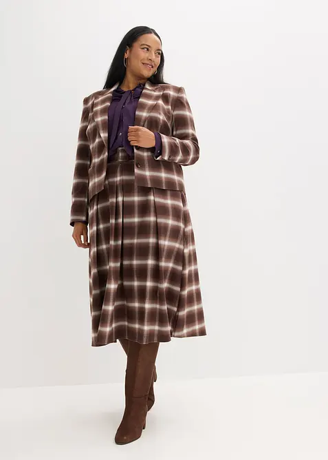 Geruite blazer, bonprix