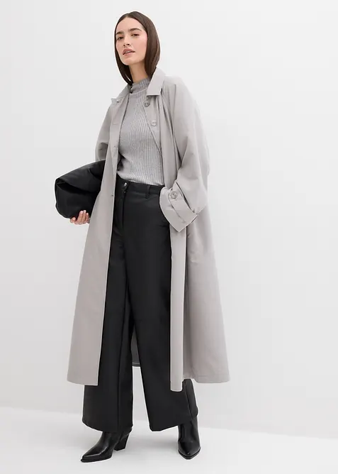 Imitatieleren broek, bonprix