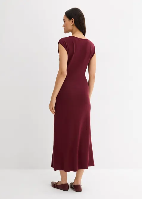 Gebreide jurk van een viscosemix, bonprix