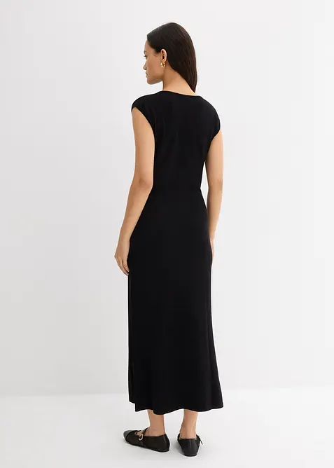 Gebreide jurk van een viscosemix, bonprix