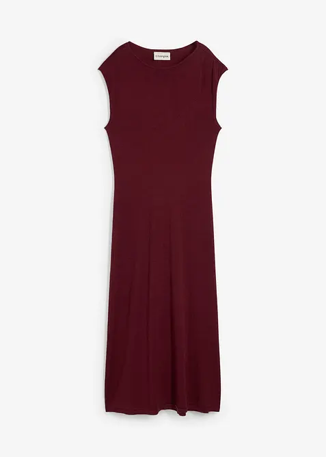 Gebreide jurk van een viscosemix, bonprix