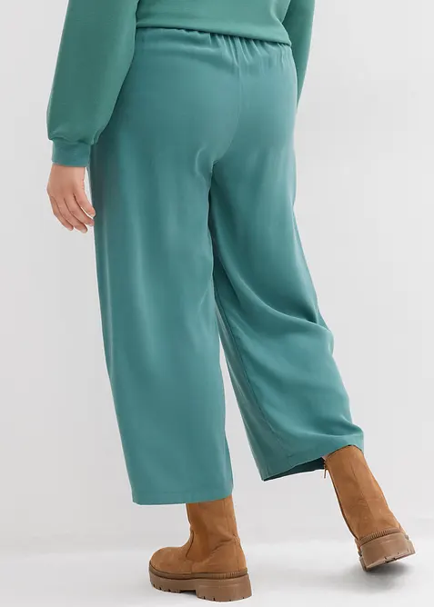 Cropped broek van zachte viscose mix, bonprix