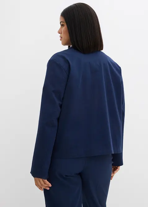 Tussenjas van een elastische katoenmix, bonprix