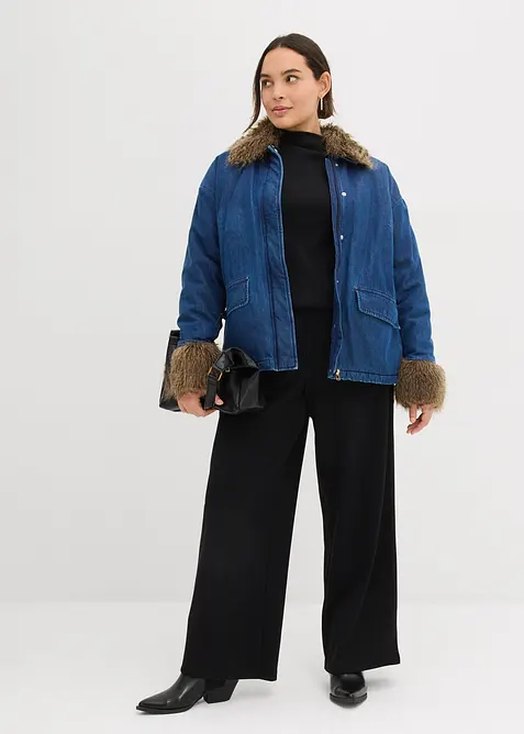 Spijkerjas, licht gewatteerd, bonprix