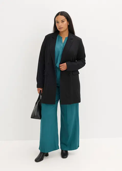 Lange blazer van Punto di Roma, bonprix