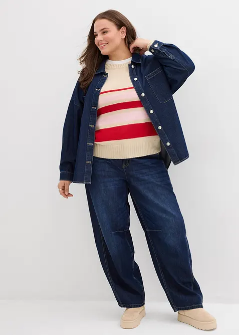 Fijn gebreide trui, bonprix