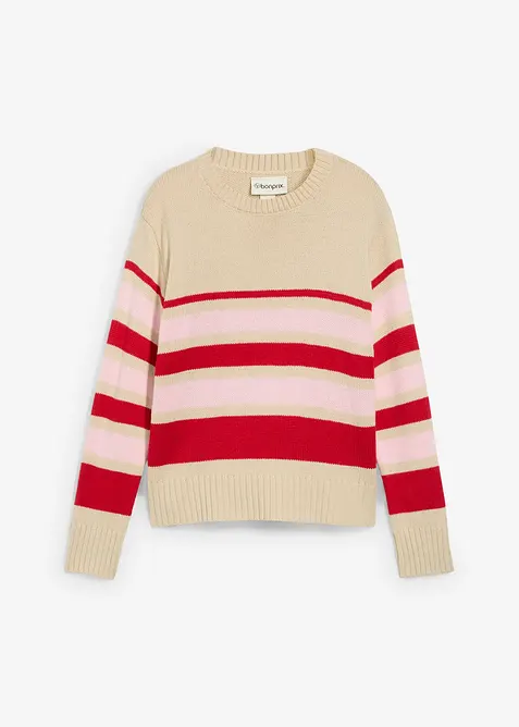 Fijn gebreide trui, bonprix