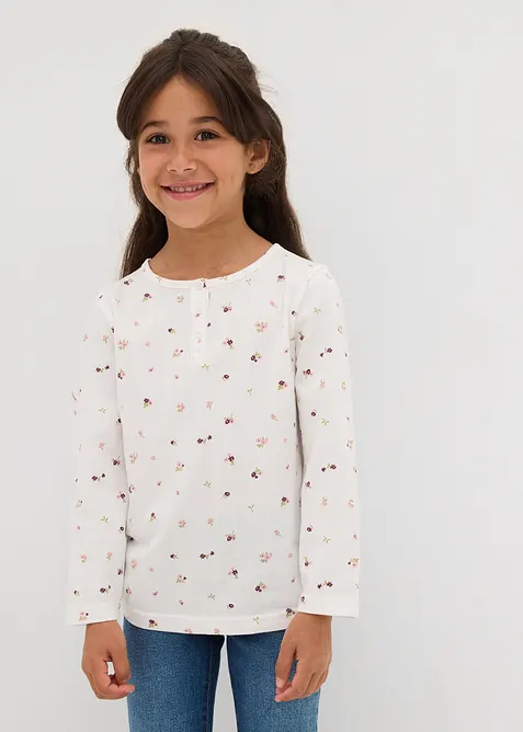 Longsleeve van biologisch katoen, bonprix