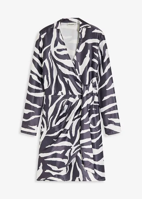 Wikkeljurk van soepelvallend satijn, bonprix