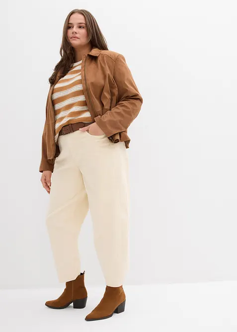 Oversized trui van katoen, bonprix