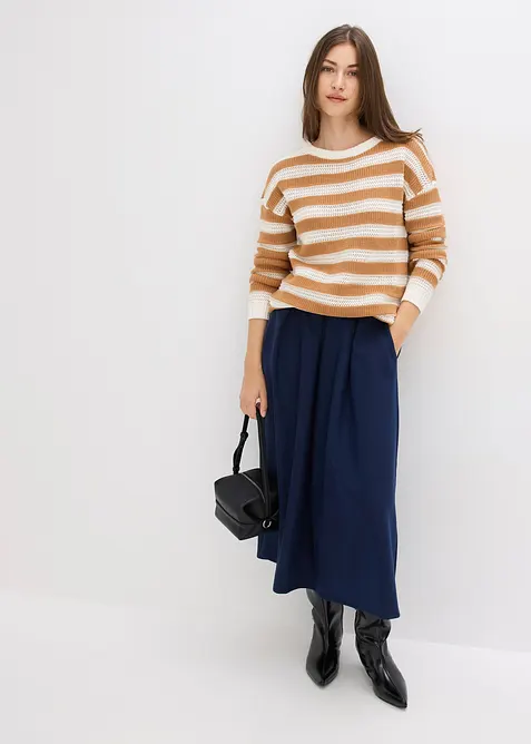 Oversized trui van katoen, bonprix