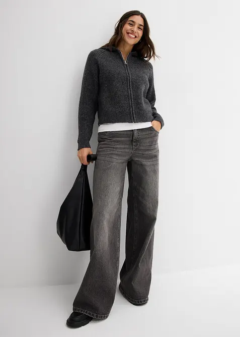 Vest met capuchon, bonprix