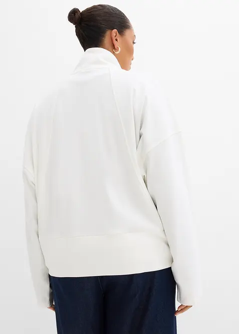 Sweatvest van comfortabel Punto di Roma, bonprix