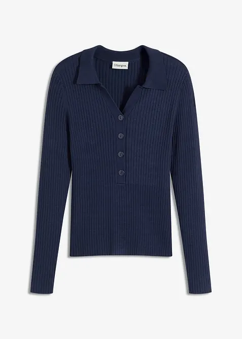 Trui in zachte viscosemix, bonprix