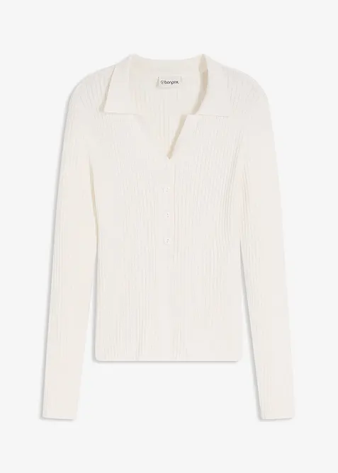 Trui in zachte viscosemix, bonprix