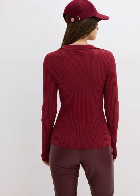 Trui in zachte viscosemix, bonprix