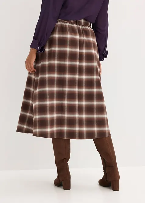 Plooirok met riem (2-dlg. set), bonprix