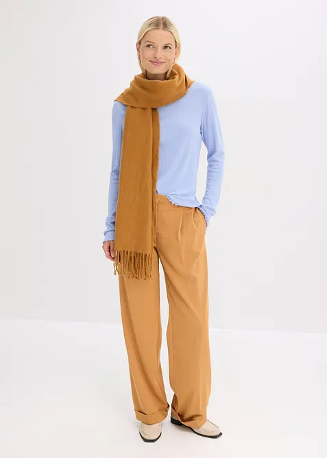 Accentuerend geribd shirt, bonprix