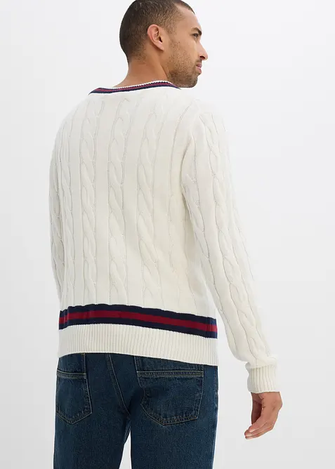 Fijn gebreide trui, bonprix